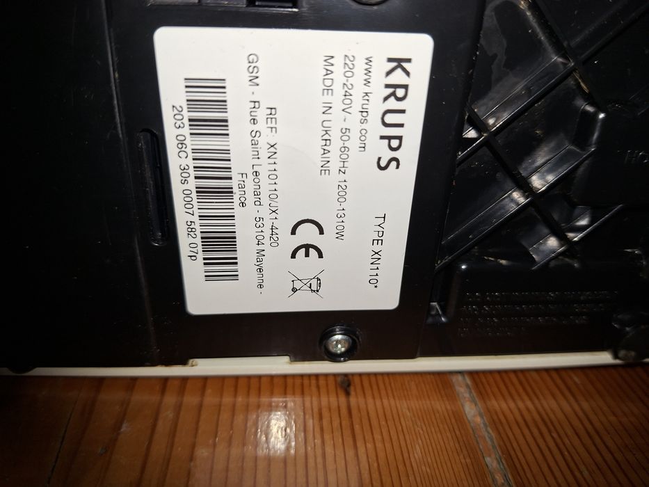 Peças Nespresso Citiz Krups XN110 (Caldeira, Bomba, Placa, etc.)