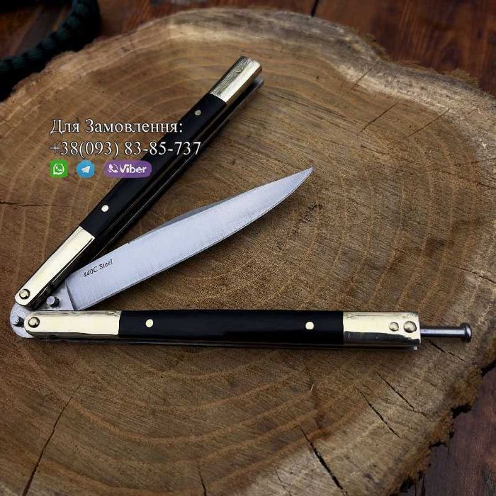 Нож Балисонг/Нож Бабочка/Балисонг/"Black Prince"