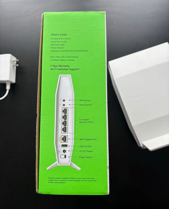 Belkin RT3200 3.2 Gbps Wifi 6 AX OpenWrt AX3200