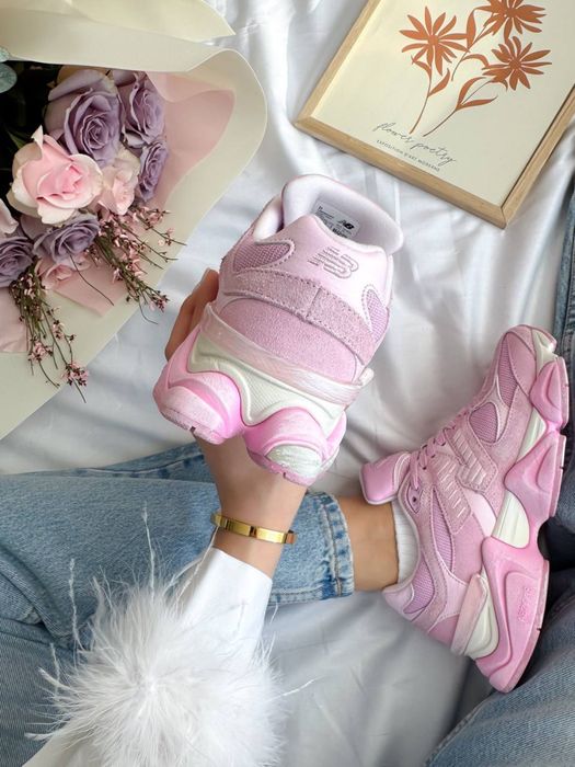 New Balance 9060 Full Pink, Нюбеланс 9060 рожевііі