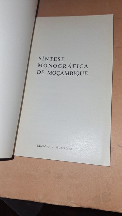 Moçambique sintese monográfica Colonias ultramar