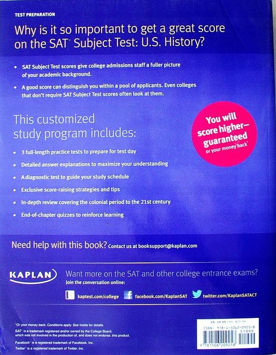 Sat Subject Test Us History Practice Test