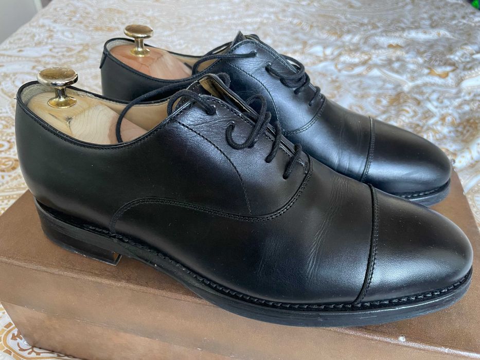 Buty Berwick 4343 Oxford czarne rozm. 7,5 wiedenki