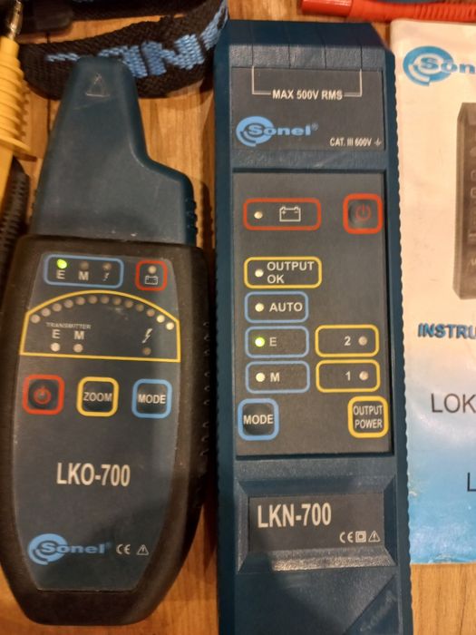 Sonel LKZ-700 lokalizator kabli I przewodów