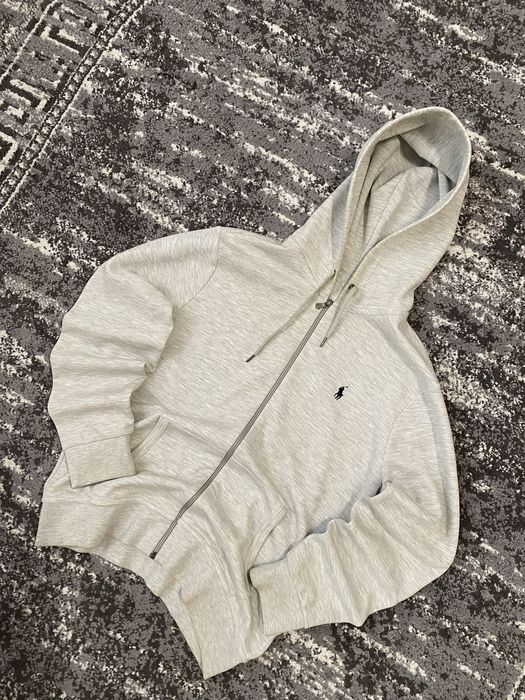 Зіп худі Polo Ralph Lauren М-Л розмір сірого кольору
