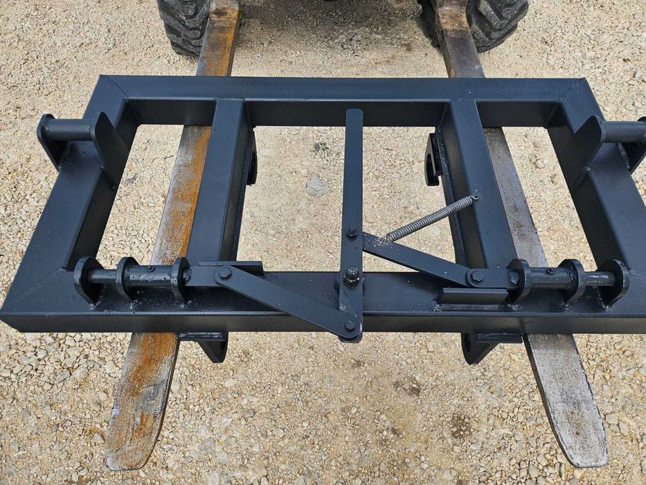 Adapter Przejściówka z ładowarki JCB Merlo Manitou SCHAFFER NEW-HOLLAND na Euroramkę