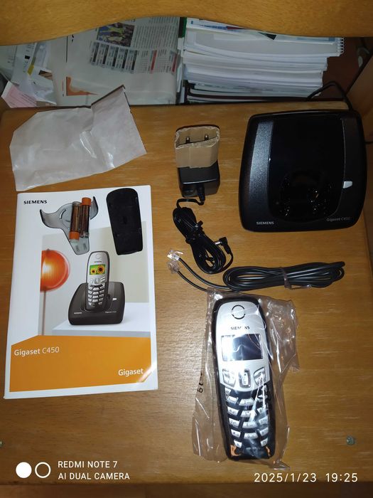 ## telefone fixo sem fios Siemens Gigaset C450 (como novo) ##64739211378051120