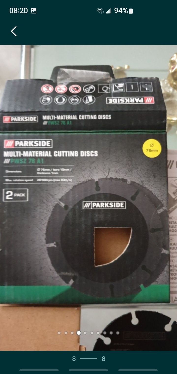 Диски по дереву для мини болгарки 76мм Bosch Metabo Parkside Worx Milw ...