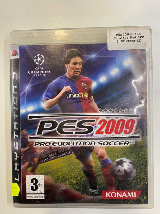 Pro Evolution Soccer 2009 PS3 Sklep Ostróda