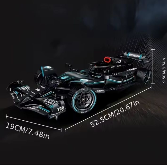 Конструктор Mercedes MG 58 на 1020 деталей 52 см сумісний з Лего lego