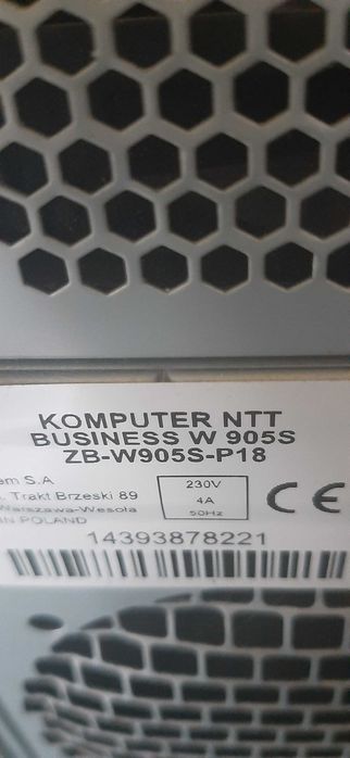 Komputer plus drukarka