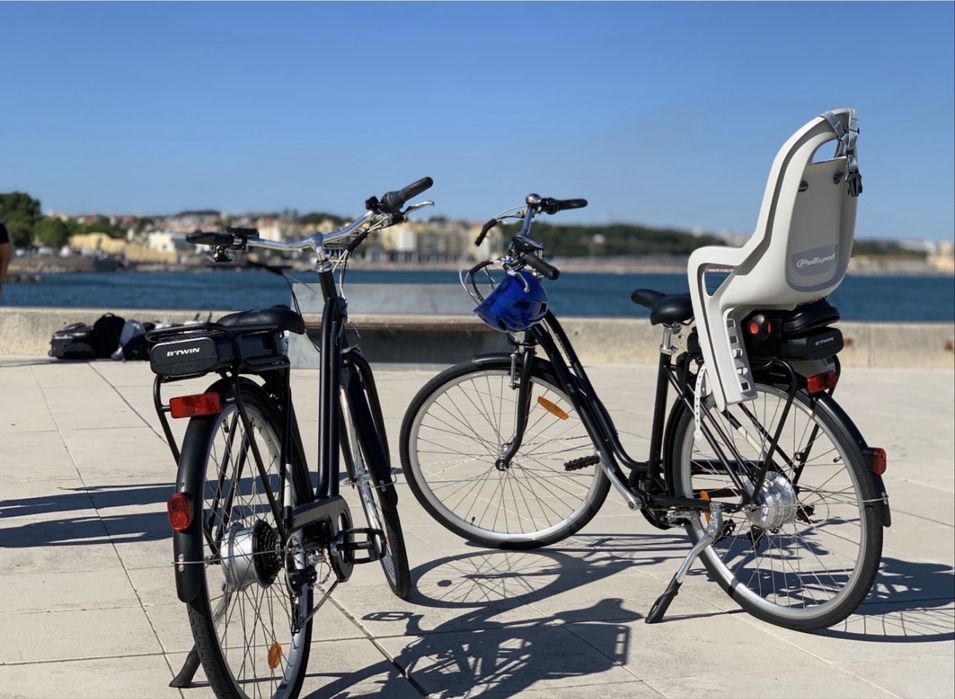Bicicletas eletricas c/cadeirinha