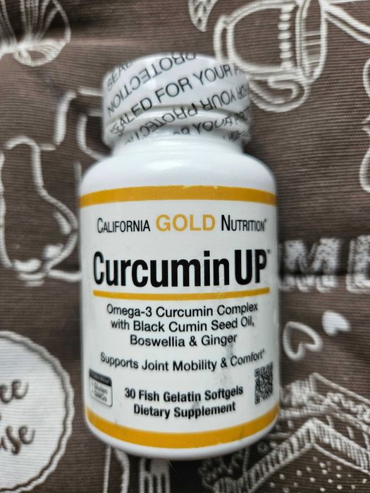 California Gold curcumin куркумін з Омега-3 куркумин для суглобів