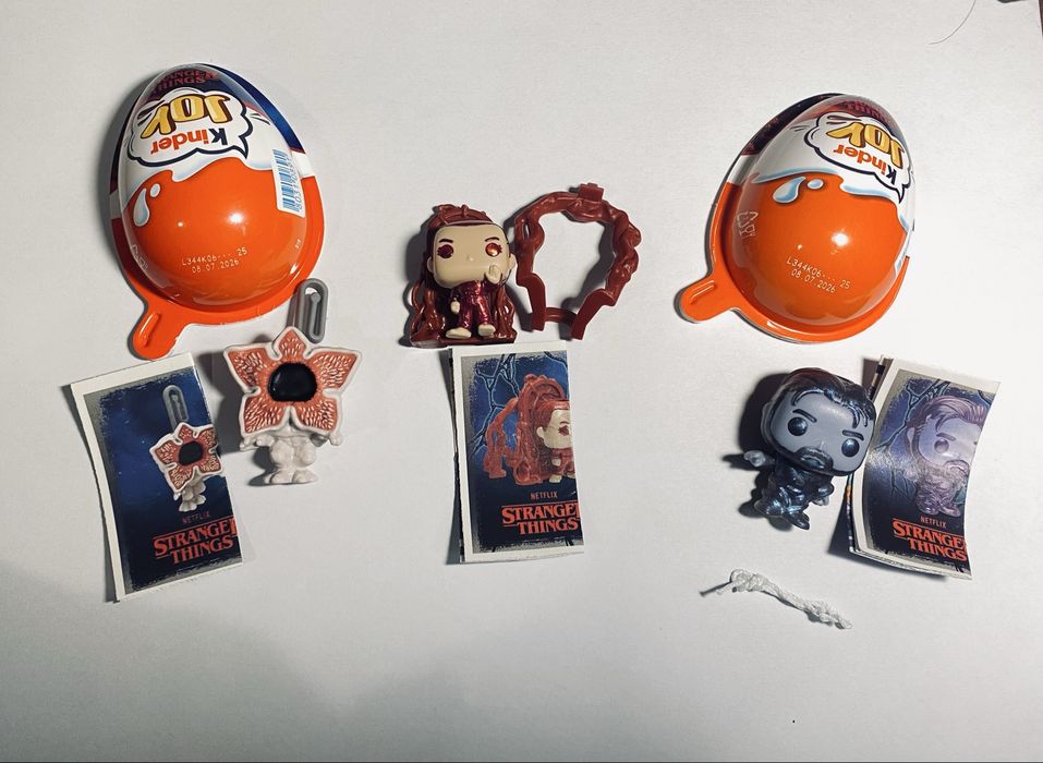 Kinder joy stranger things funko pop кіндер джой дивні дива фанко поп
