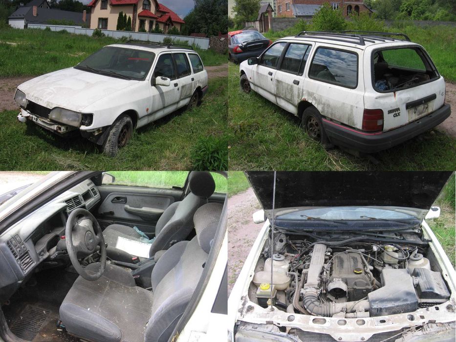 Запчастини розборка шрот Форд Ford Sierra Escort Scorpio Focus Mondeo