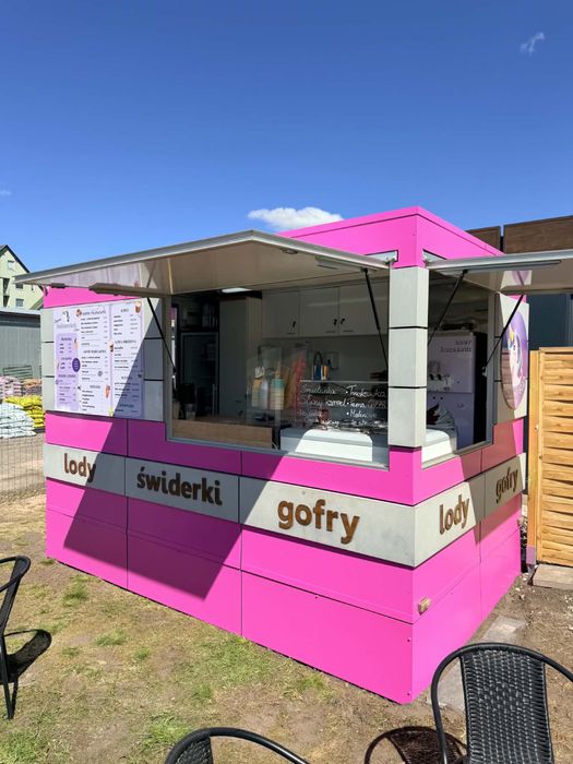 Sprzedam gotowy biznes lodowy - dwie przyczepy gastronomiczne na wlasność, pełne zatowarowanie, gotowy know-how biznesowy