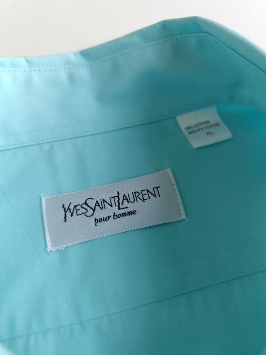 Красивая оригинальная рубашка Yves Saint Laurent с коротким рукавом р-р Xl