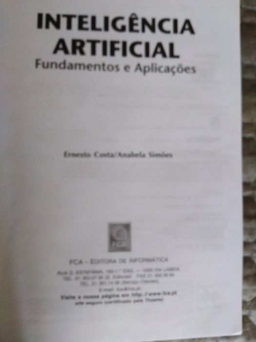 Inteligência Artificial Fundamentos e Aplicações