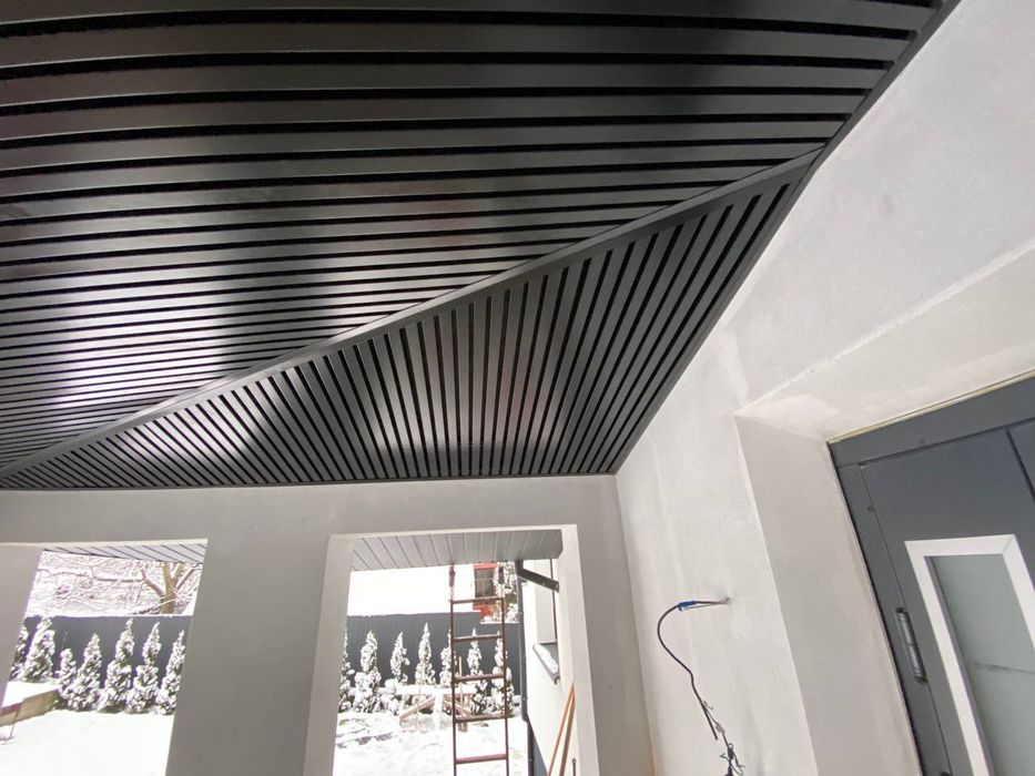 Підвісні стелі Грильято, Армстронг, Кубоподібна рейка