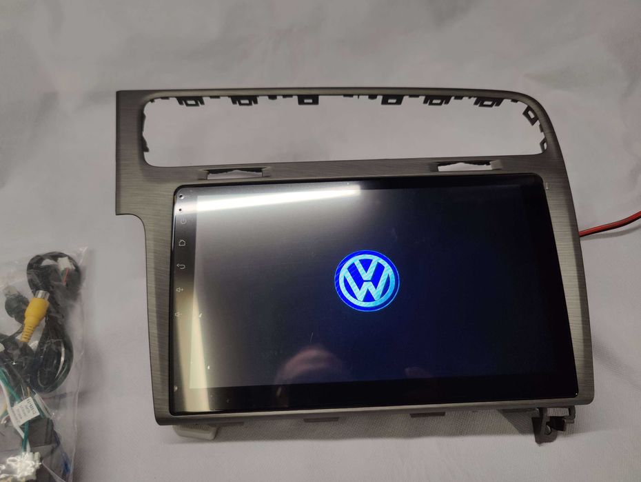 Rádio GOLF 7 - Android 13 – 2 DIN GPS WIFI - Novo Garantia CINZA