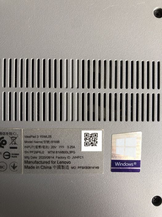 Computador portátil LENOVO IdeaPad 3