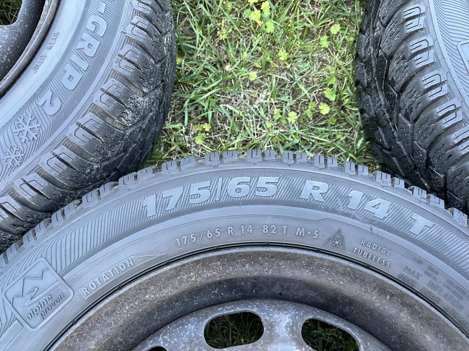 Opony 175/65 R 14 T MASTER GRIP 2  na felgach stalowych