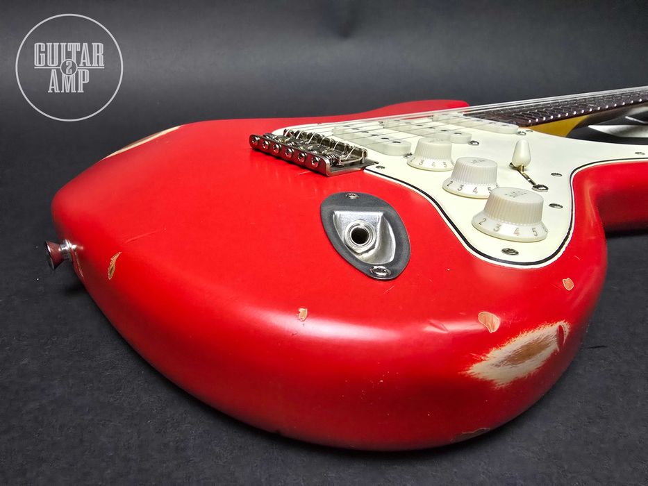 Nashguitars S63 Dakota Red Medium Relic Stratocaster Custom Shop