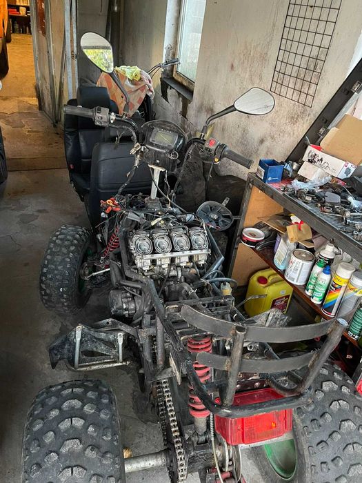 Продам проект з двигуном kawasaki  zx 6r 650 cc