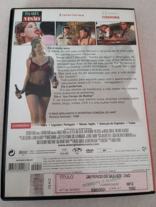DVD um perigo de mulher