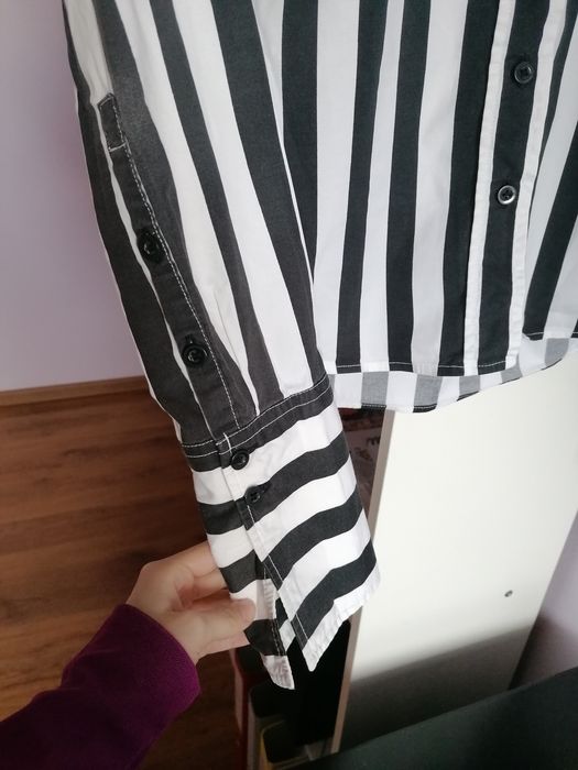 Koszula w paski elegancka L H&M