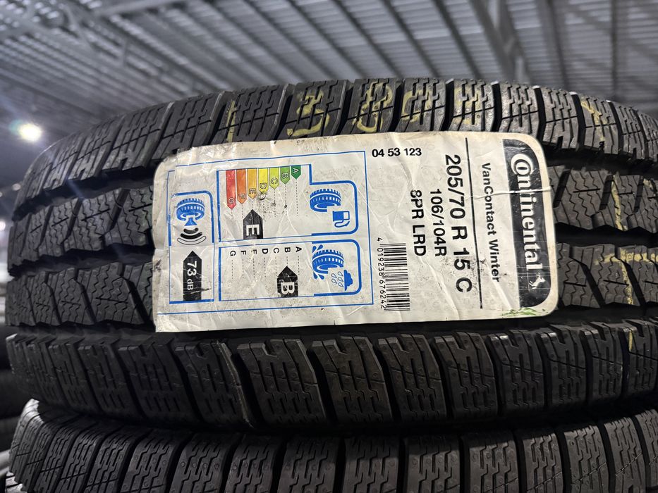 Резина НОВА зима Continental 205/70 R15C VanContact Winter