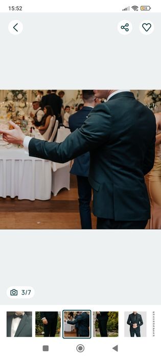 Garnitur męski r.L 50/52