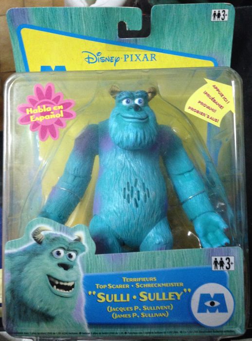Figure Monsters Inc novo em caixa boa prenda