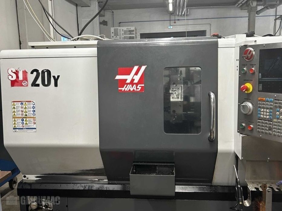 Tokarka CNC HAAS ST-20Y oś Y, napędzane narzedzia (2014)