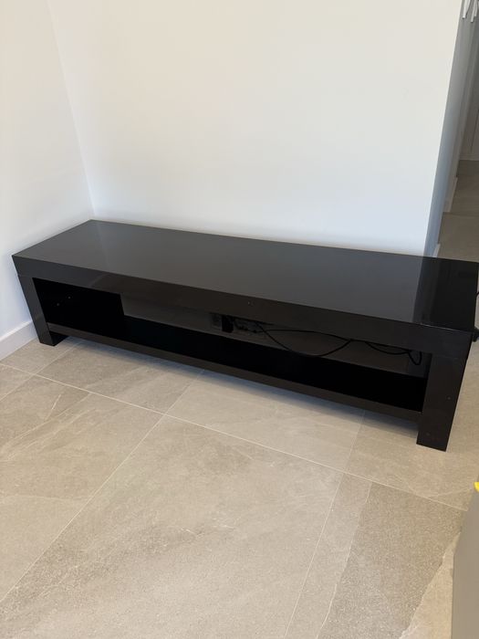 Szafka RTV czarny połysk