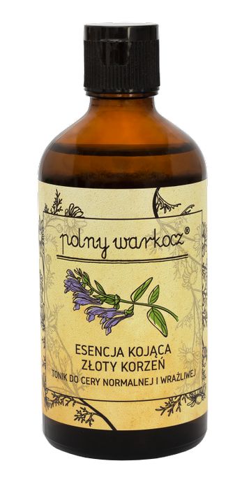 Esencja Kojąca Złoty Korzeń - Tonik do Cery Normalnej i Wrażliwej