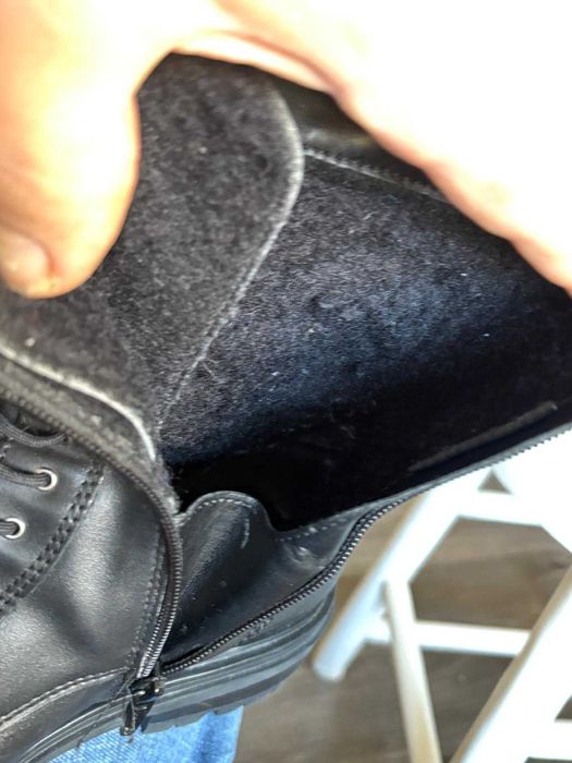 Botki skórzane Tamaris - rozmiar 39