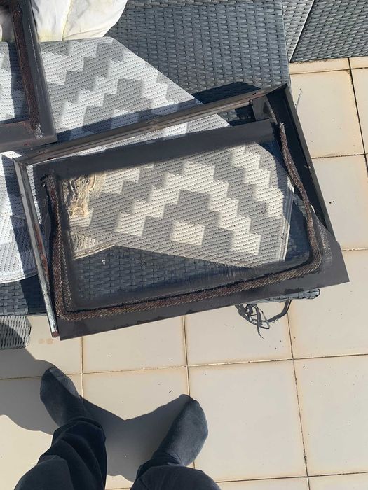 vidro antifogo recuperador Salamandras todas medidas envio todo país