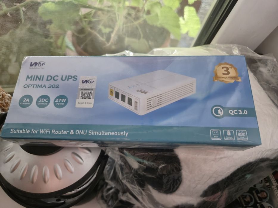 WGP Optima 302 | Міні UPS 13500 mAh | Інтернет без світла