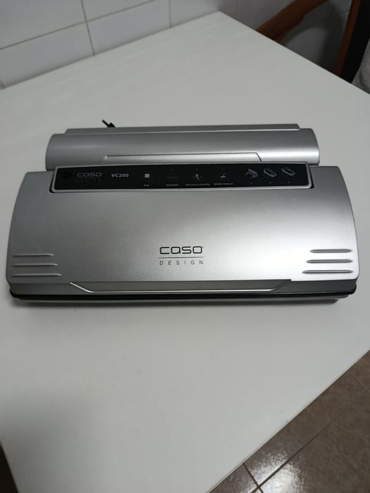 Máquina de Selar a Vácuo Caso VC200 | Prateado