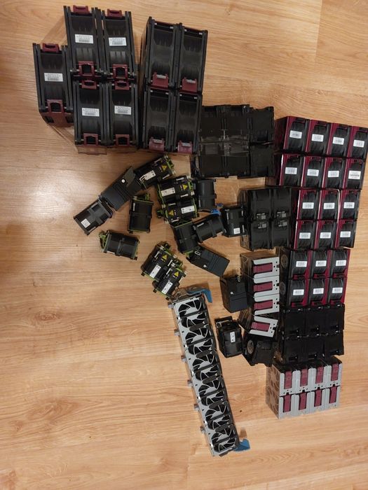 Wentylatory serwerowe HP jak nowe