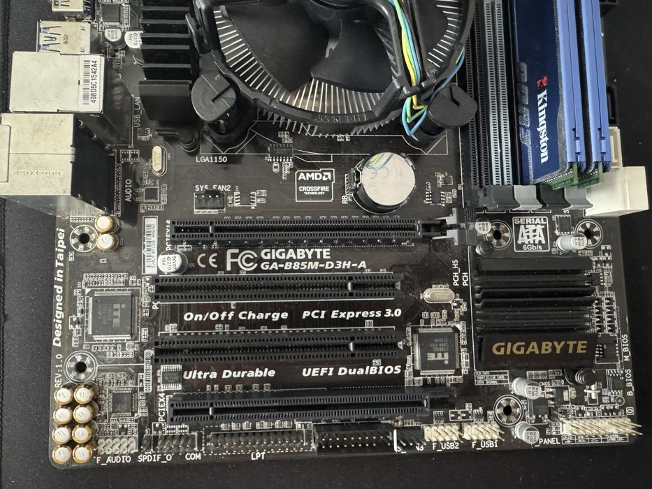 Płyta Główna + Processor + RAM