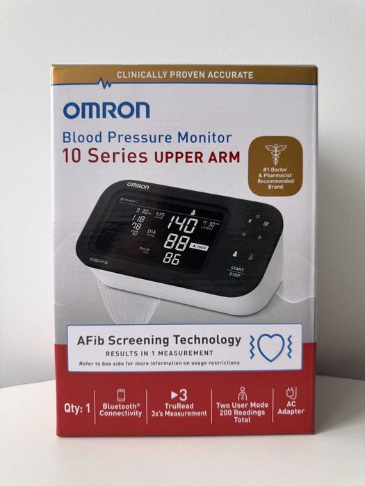 Тонометри OMRON Series 5 (BP7255) 7 (BP6350) 10 (BP7465) Evolv (BP7000) EKG (BP7900)