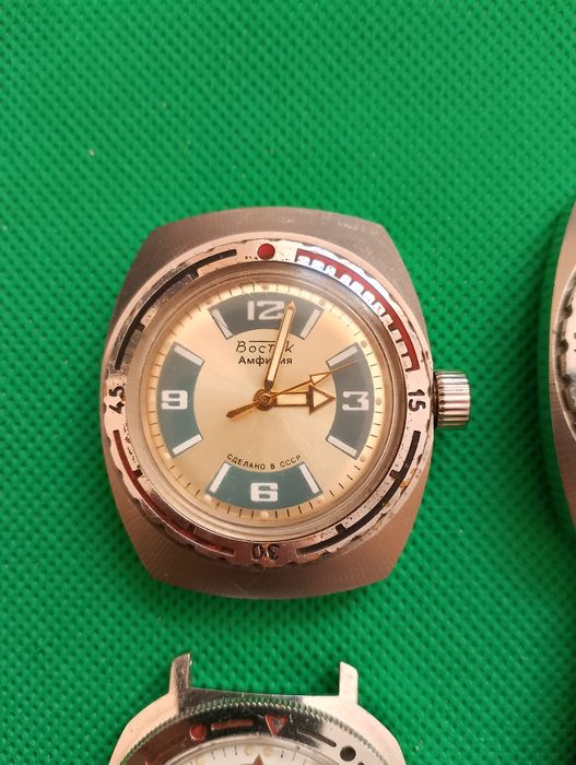 Годинник СРСР Восток бочка амфібія командирські обслужені майстром