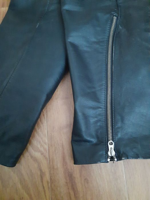 ERBO originalne XL spodnie skórzane chopper