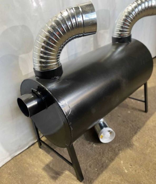 205м3! 5мм! ВЕЧНАЯ! НЕ ПРОГОРИТ! Печь Буржуйка Булерьян