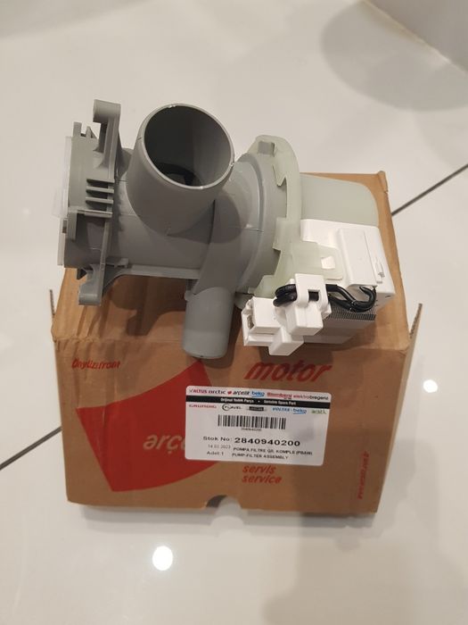 Pompa odpływowa kompletna pralki Beko Grundig Arcelik 28.409.40.200