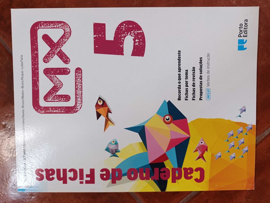Livro fichas  Matemática 5°ano