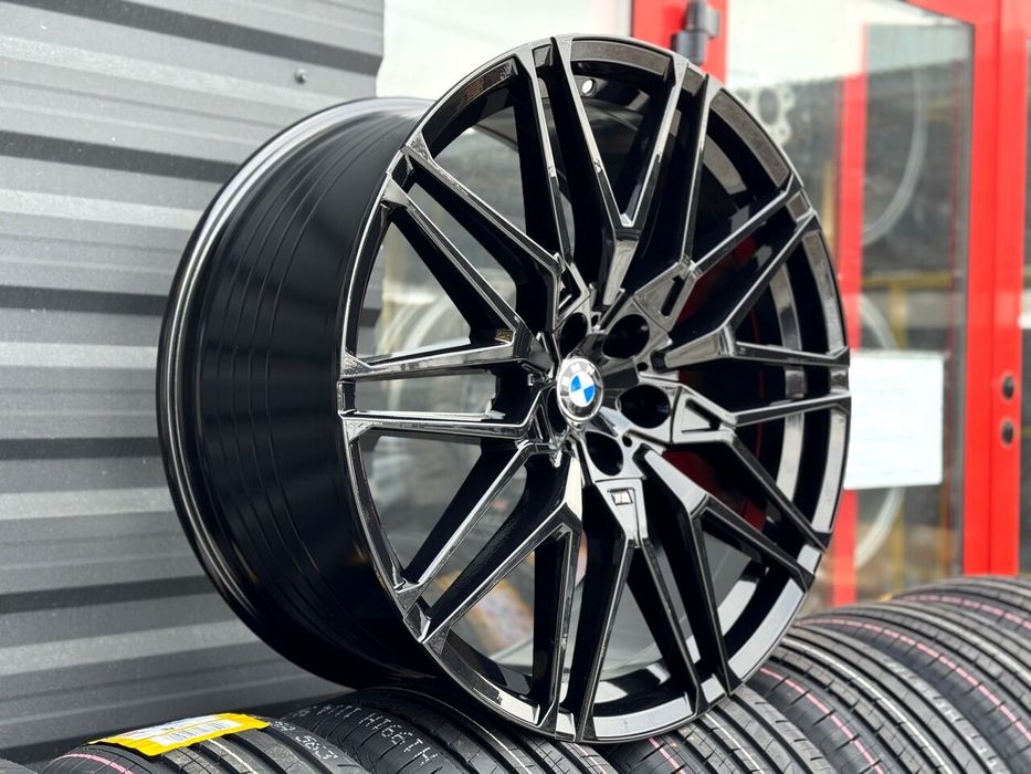 Чорні різоширокі R22 5x112 BMW G06 G05 G07 X5 X6 X7 G02 X4