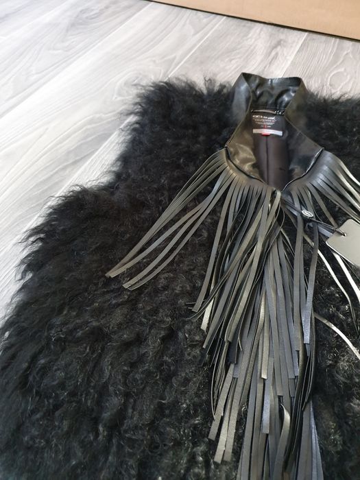 Nowa kamizelka damska futro z owcy M ochnik